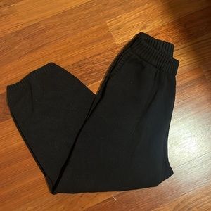 FP beach (xs) knit balloon crop sweats